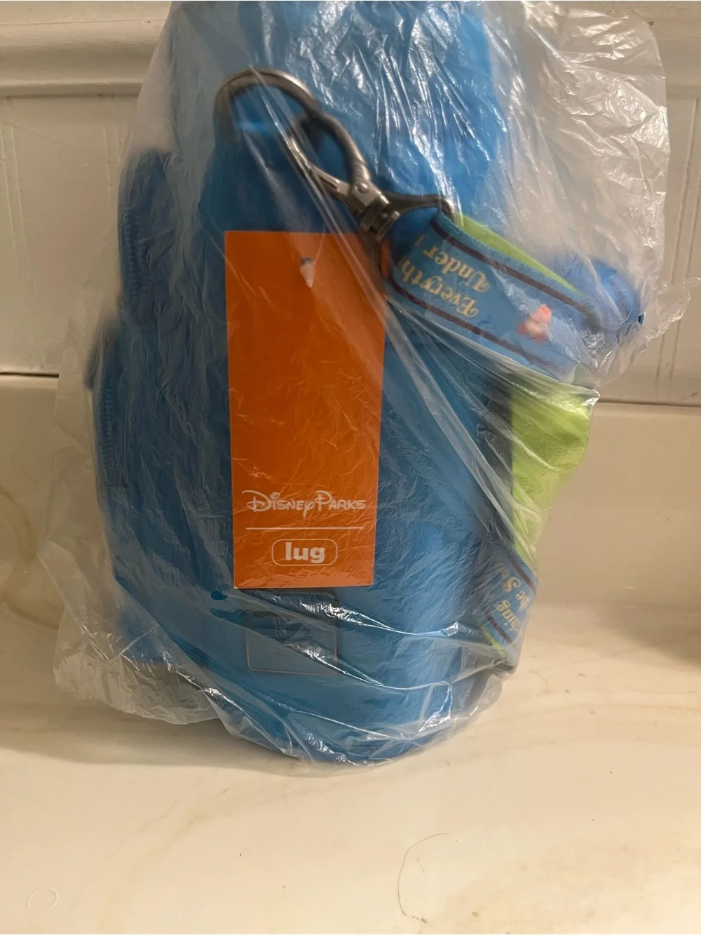 Disney Blue Mickey Chef Crossbody Bottle Bag